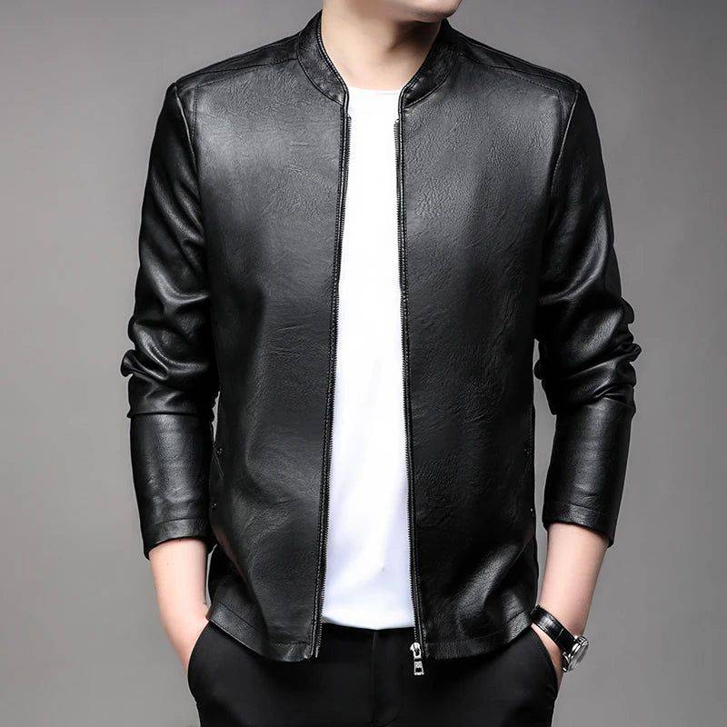 Veste en Cuir pour Homme Gimel