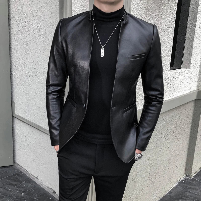 Veste en Cuir pour Homme Sampaio® S1280