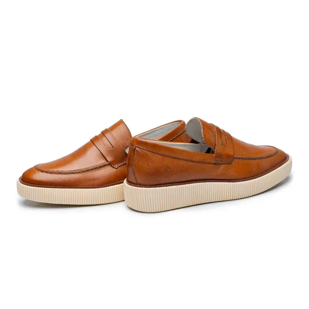 Mocassin Homme en Cuir Véritable – Chaussure Habillée Style Décontracté