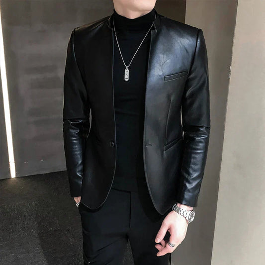 Veste en Cuir pour Homme Sampaio® S1280